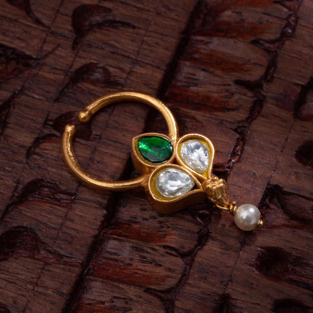 Myra Kundan Septum Ring