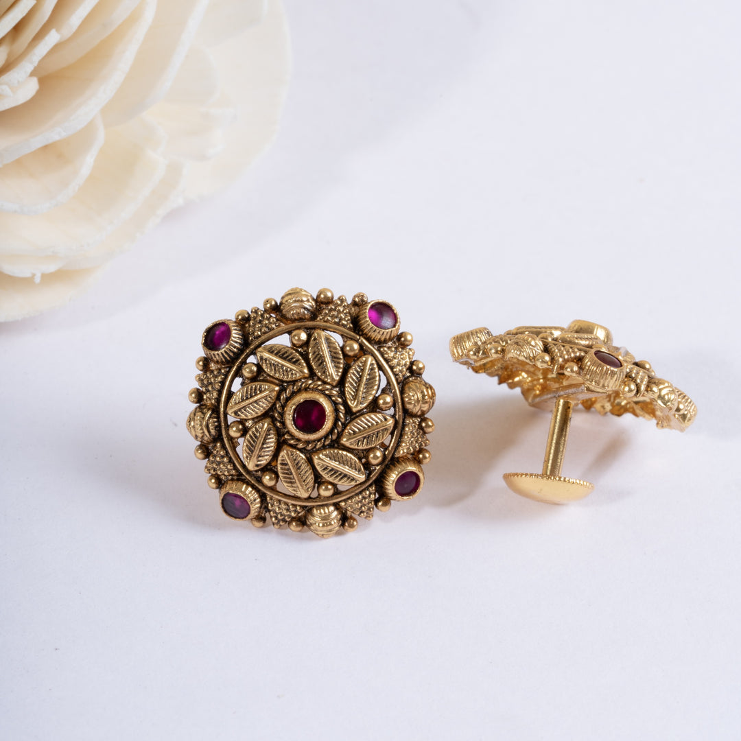 Antique Aura Studs