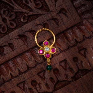 Kundan Noorie Septum Ring