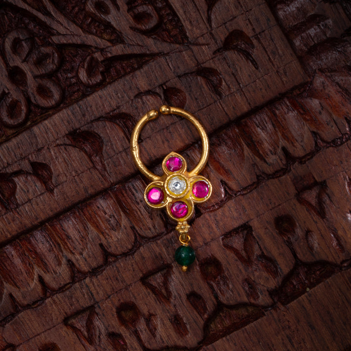 Kundan Noorie Septum Ring