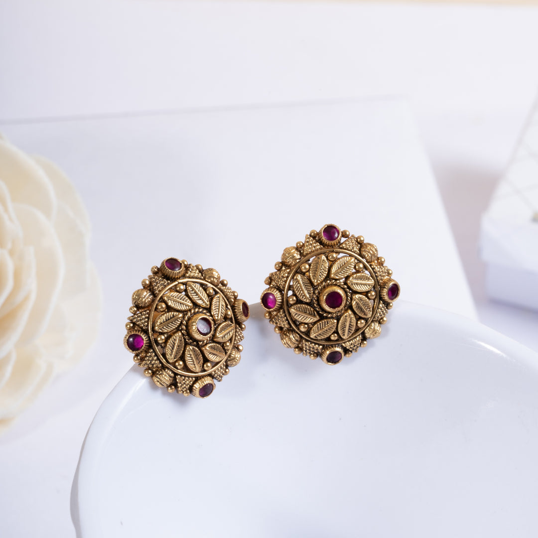 Antique Aura Studs
