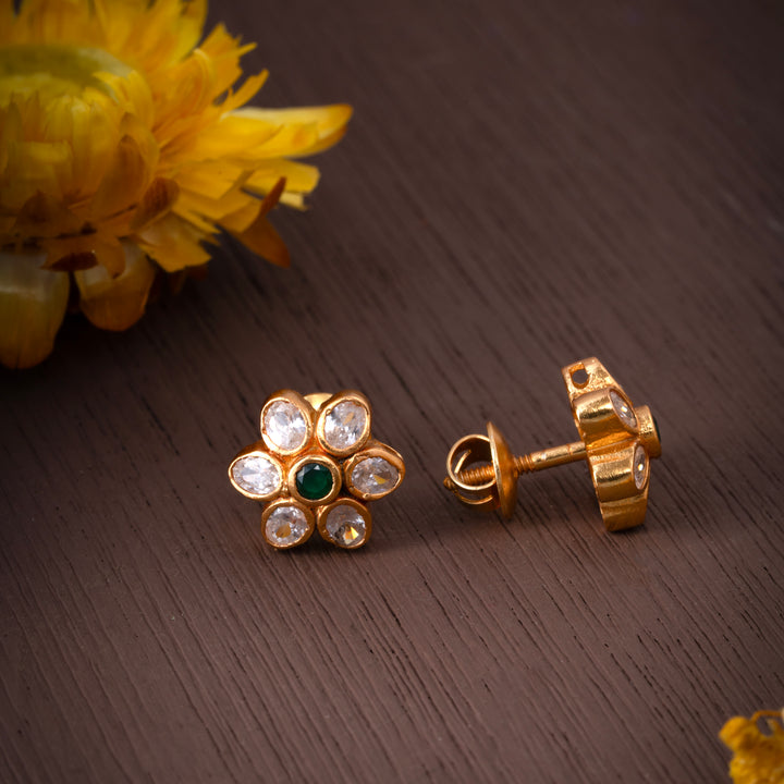 Zinnia Glow Studs
