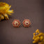 Ruby Pop Blooms Stud Earrings
