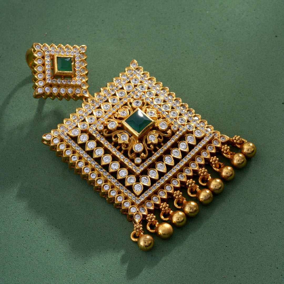 Emerald Petaline Pendant