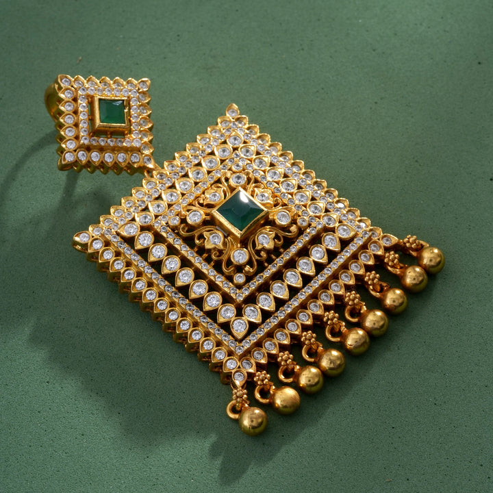 Emerald Petaline Pendant