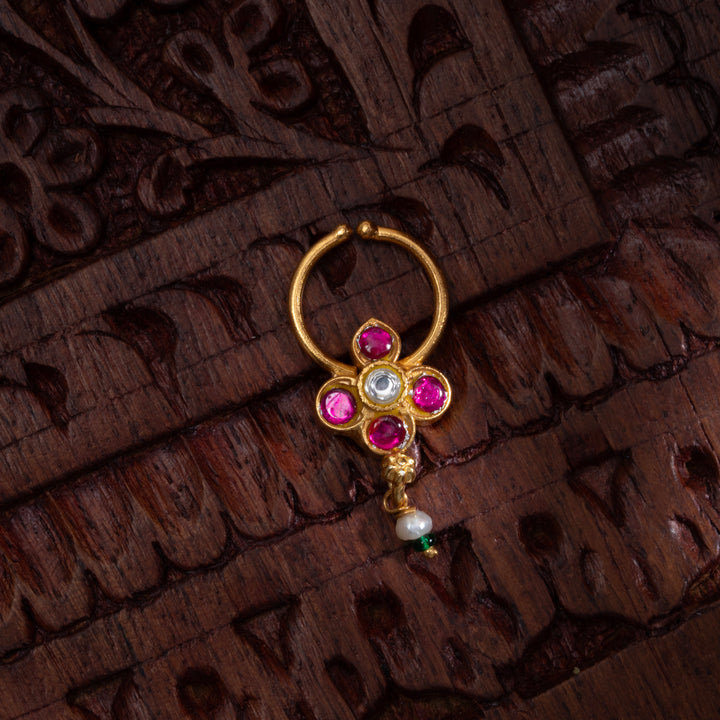 Inaya Kundan Septum Ring
