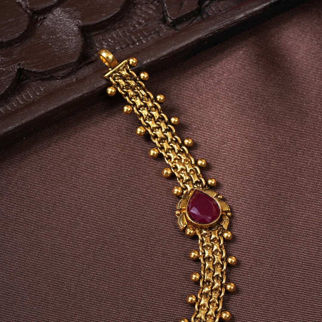 Mayuresh Nakshi Necklace
