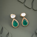 Rajtilak Garnet Victorian Danglers