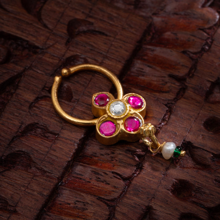 Inaya Kundan Septum Ring