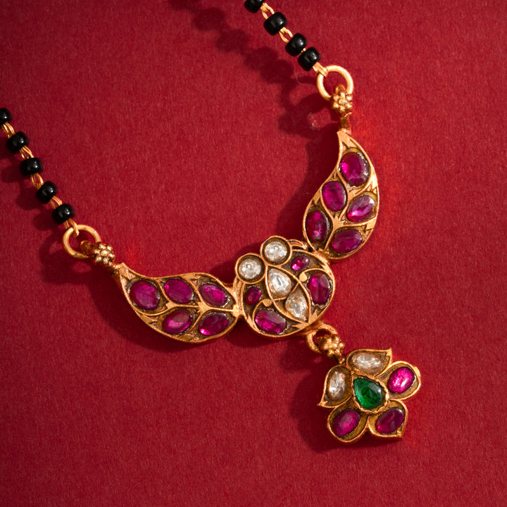 Parrot Kundan Mangalsutra