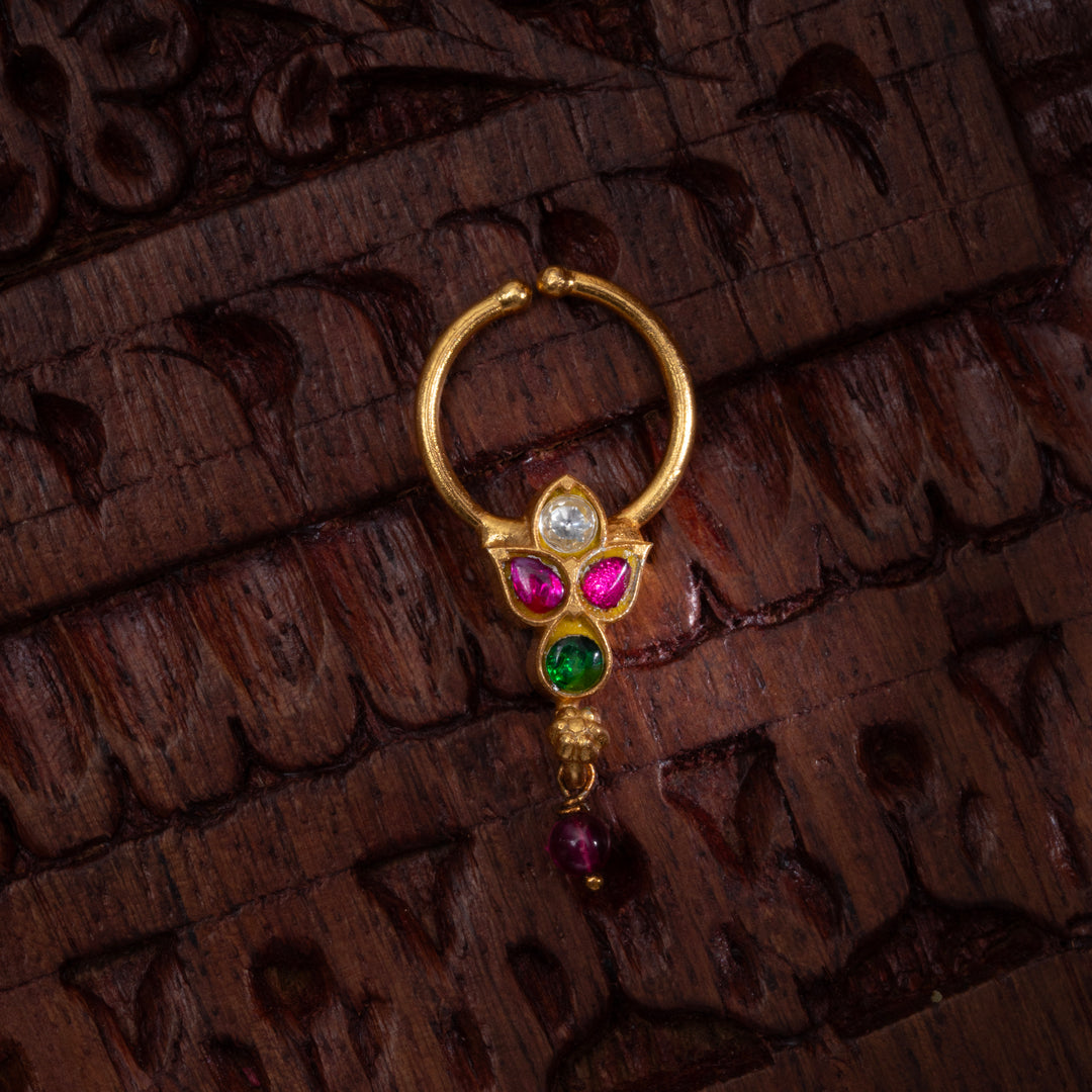 Meher Kundan Septum Ring