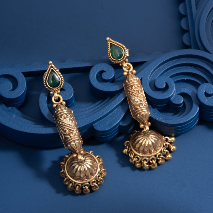 Haara-Pear Antique Danglers