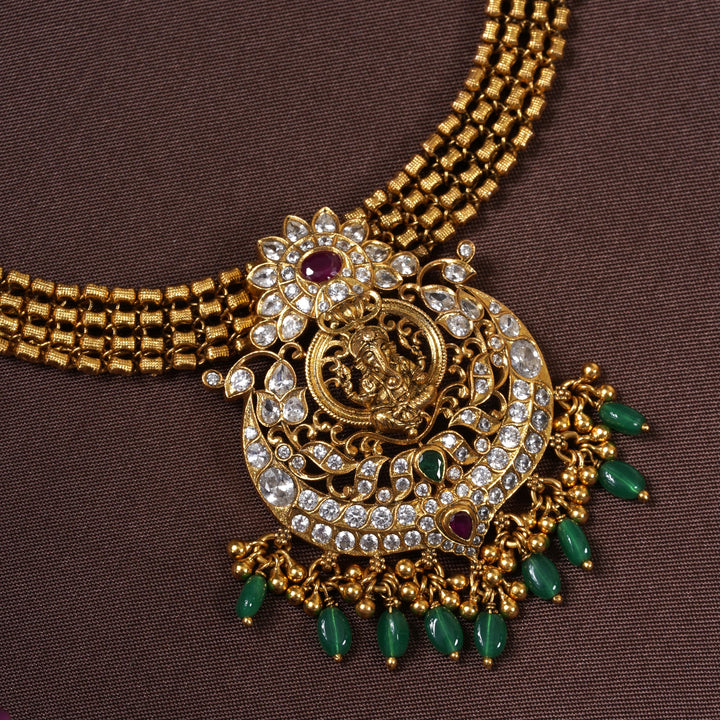 Vighnesh Temple Choker