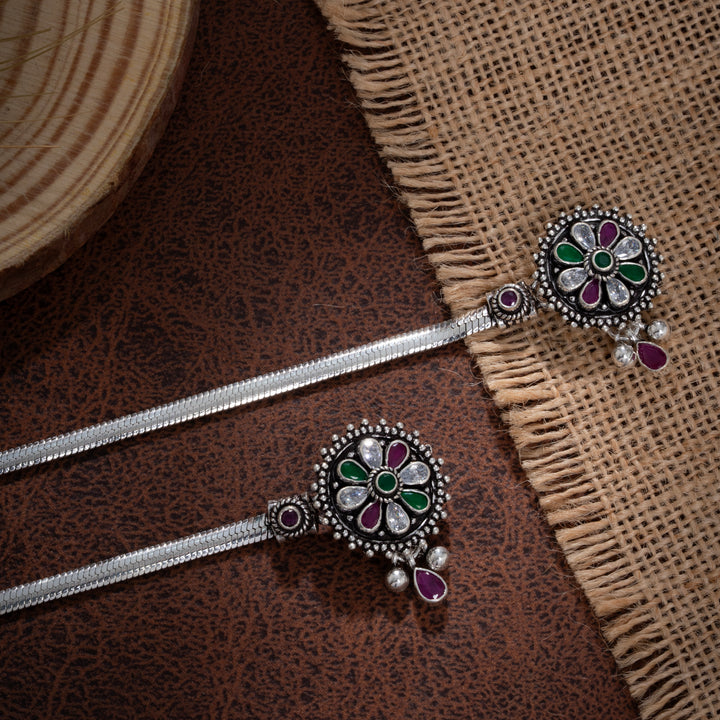 Eshara Oxidised Pair Payal