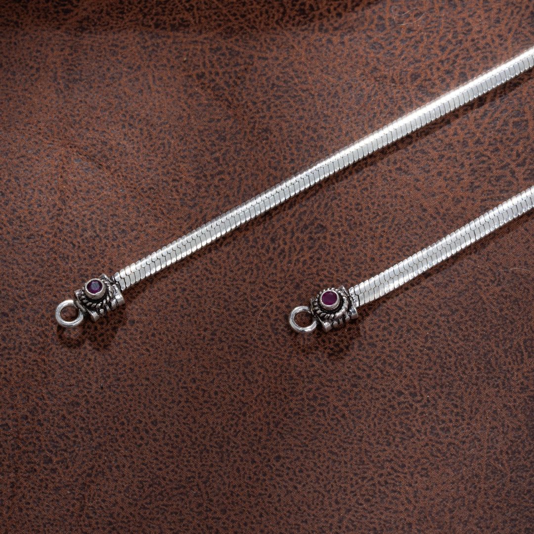 Eshara Oxidised Pair Payal