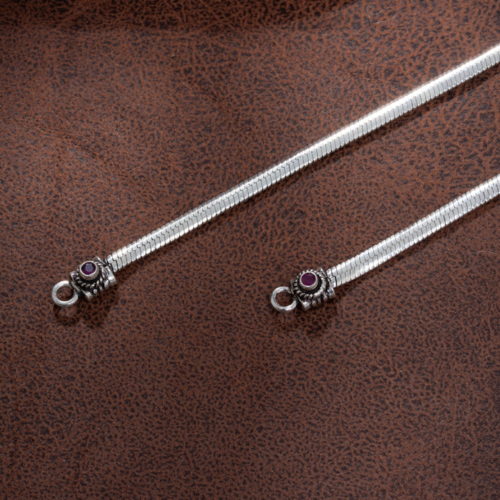 Eshara Oxidised Pair Payal