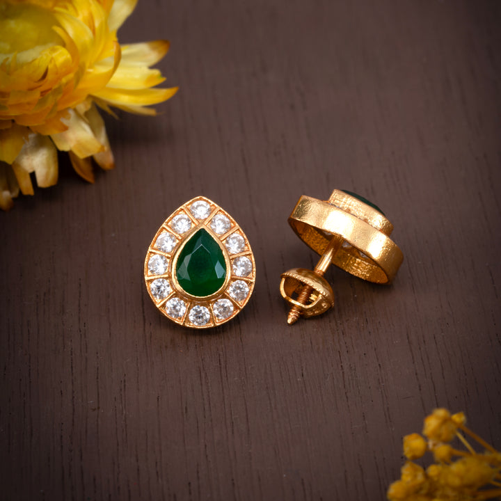 Floraverd Stone Stud