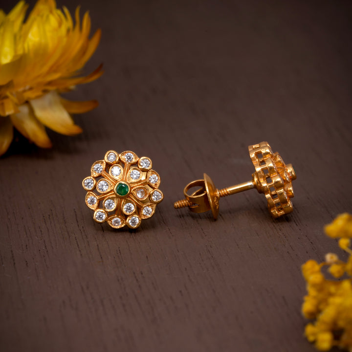 Utsav Phool Stud Earrings