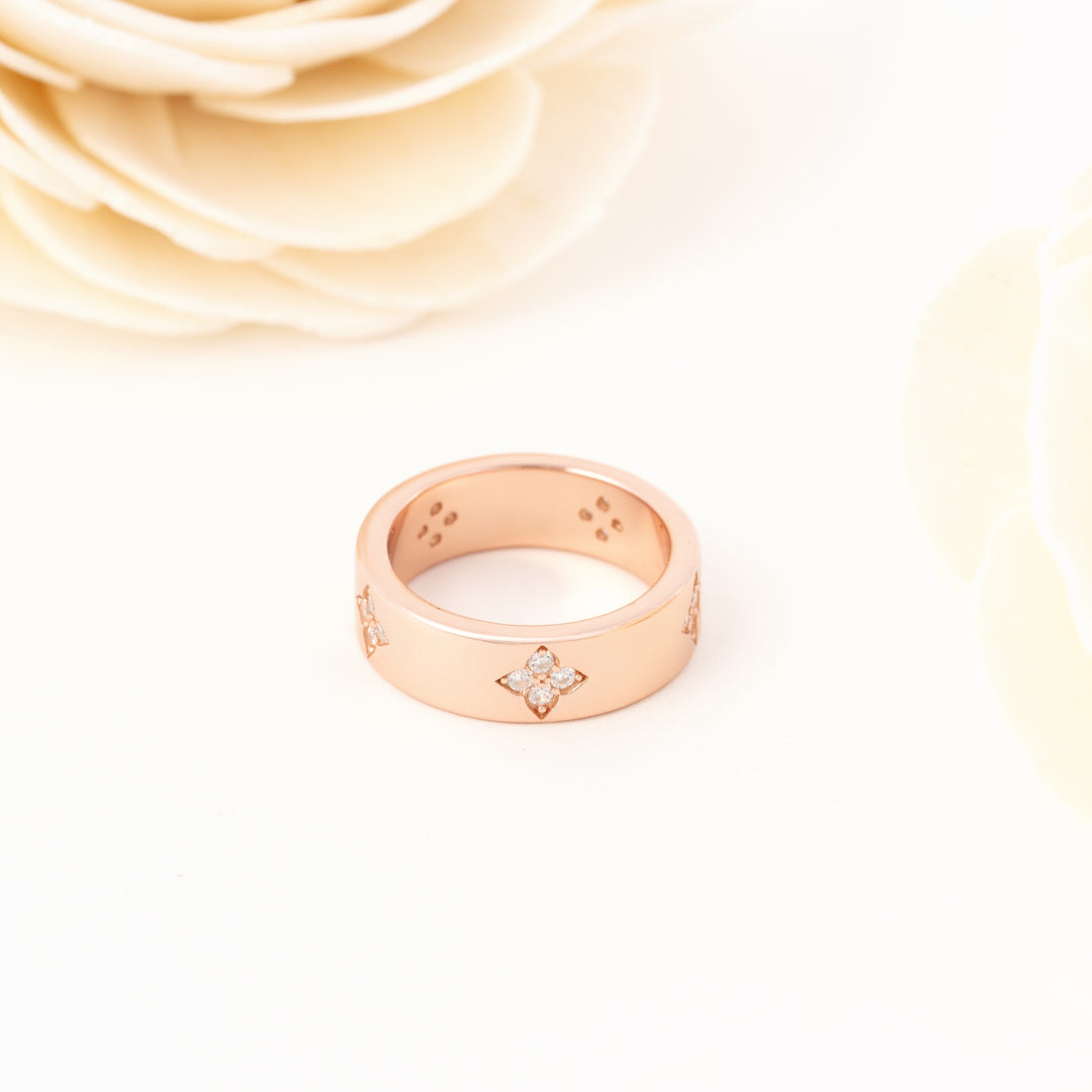 Rosé Tiara Ring