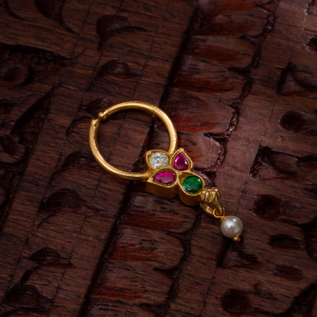 Meher Kundan Septum Ring