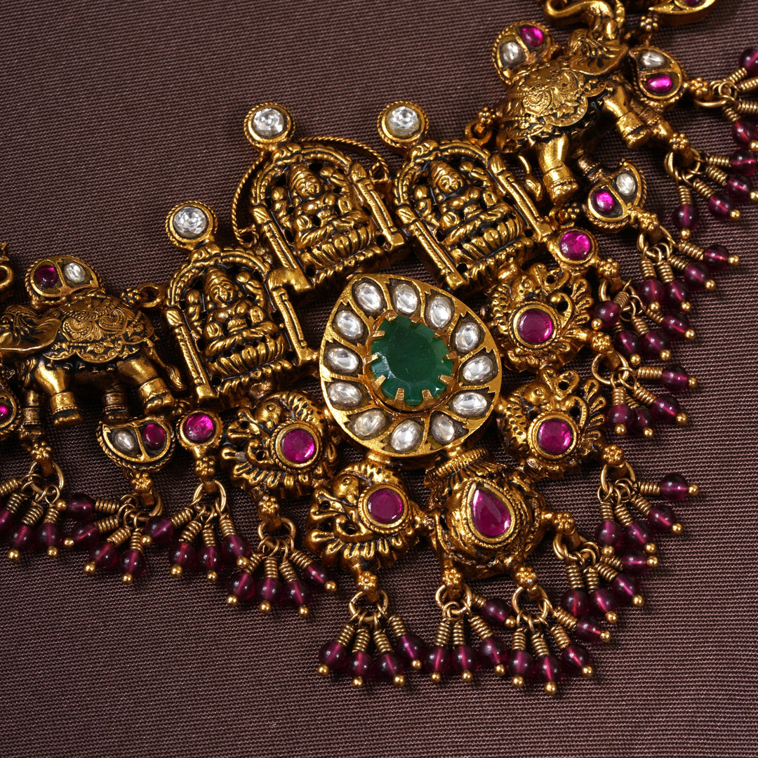 Varalakshmi Temple Necklace