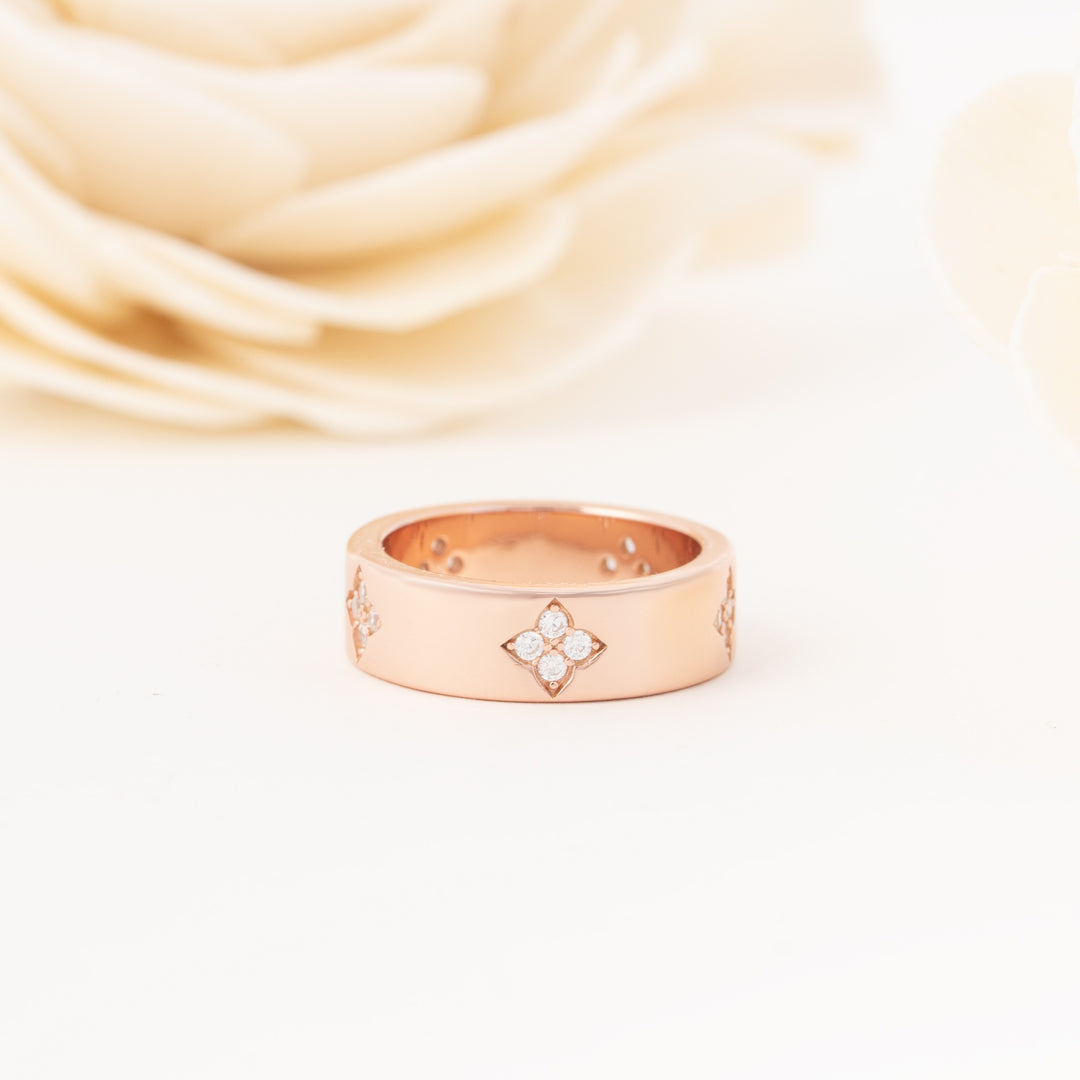 Rosé Tiara Ring