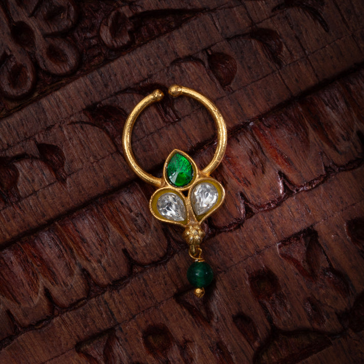 Myra Kundan Septum Ring