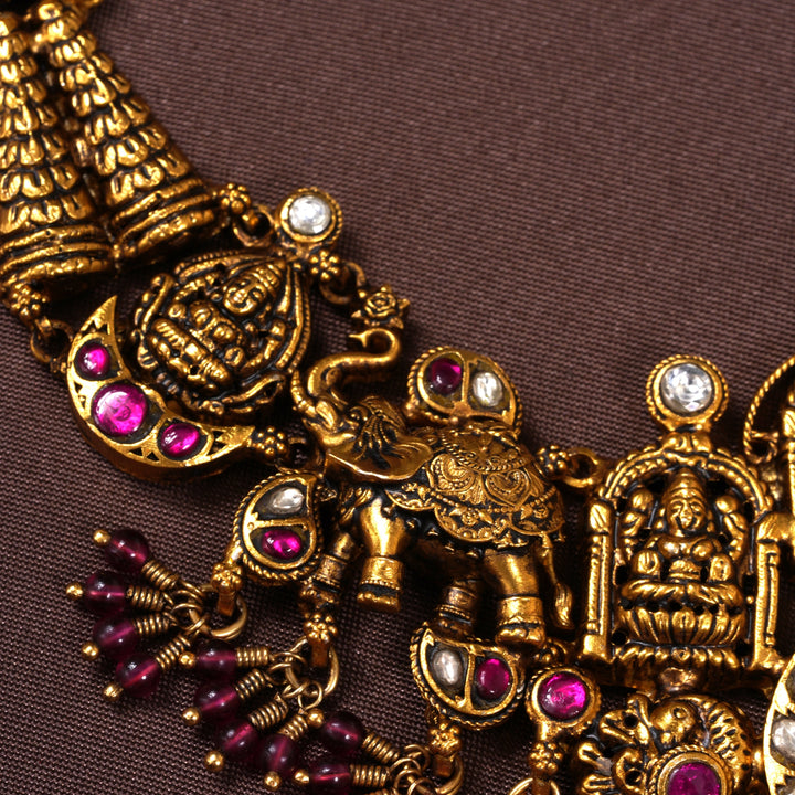 Varalakshmi Temple Necklace