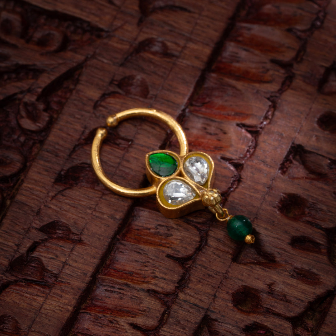 Myra Kundan Septum Ring