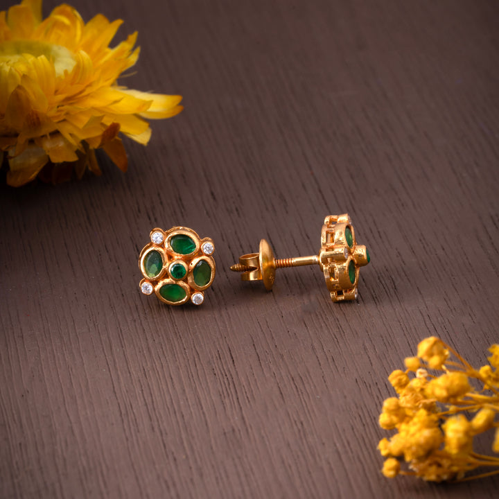 Gardenia Petals Studs