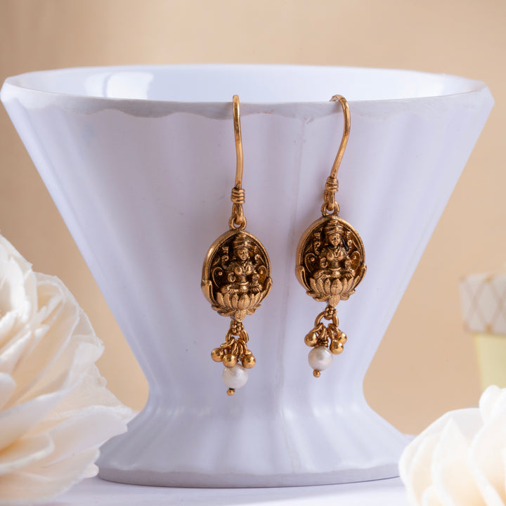 Trilakshmi Hook Earrings
