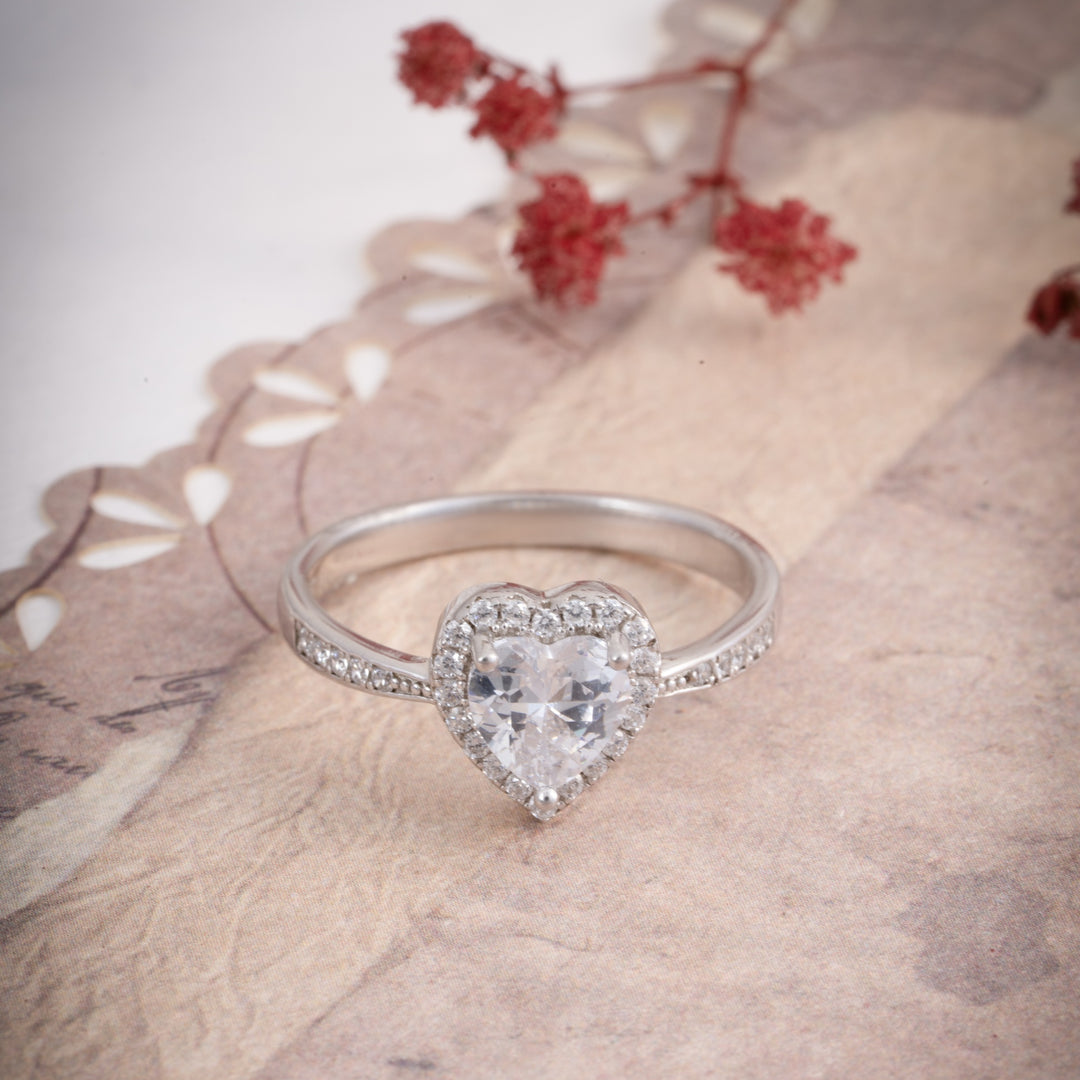Heart Shimmer Ring