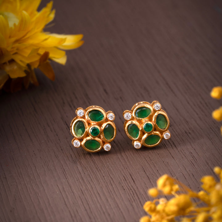 Gardenia Petals Studs