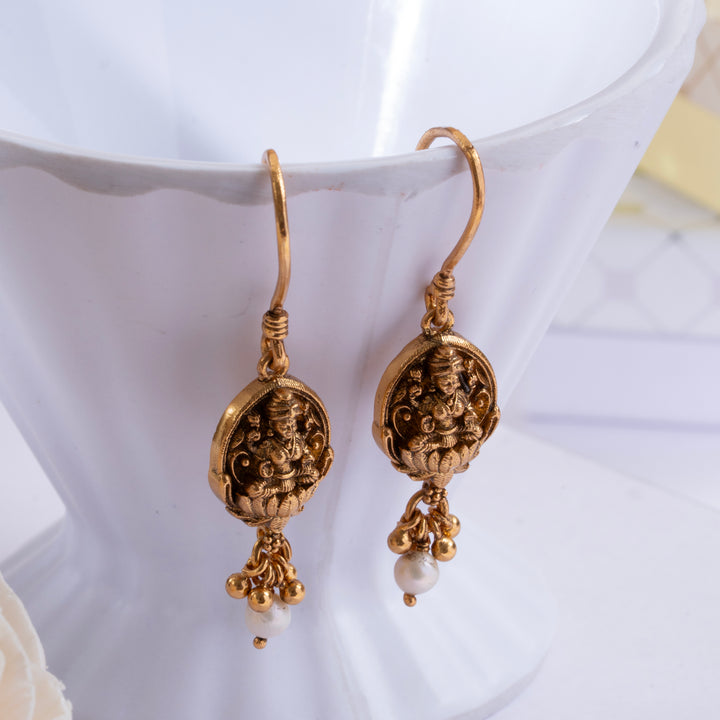 Trilakshmi Hook Earrings