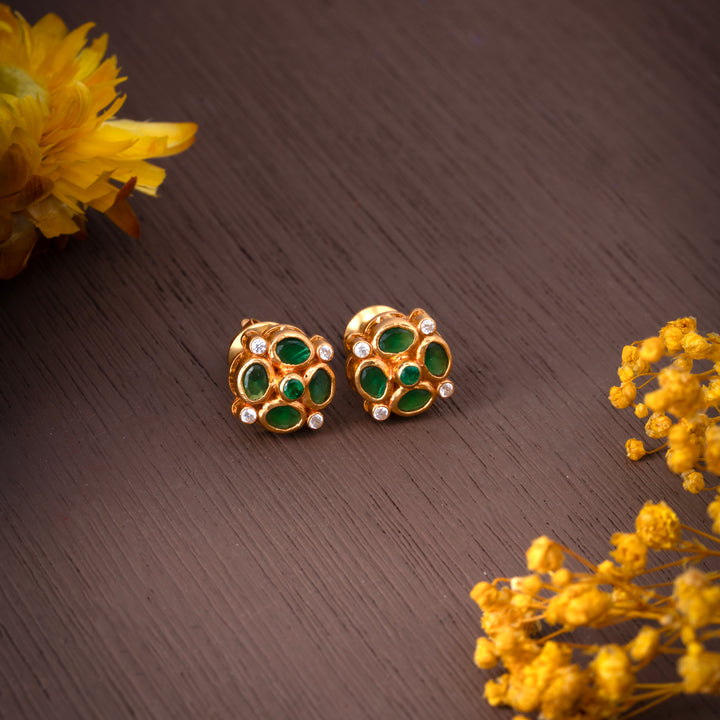 Gardenia Petals Studs