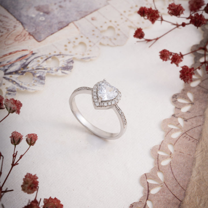 Heart Shimmer Ring