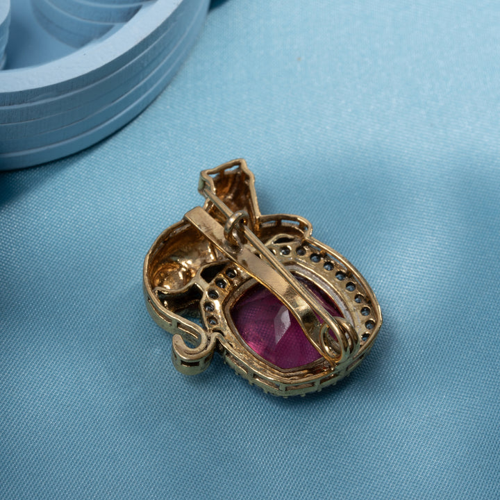 Tiger Victorian Brooch