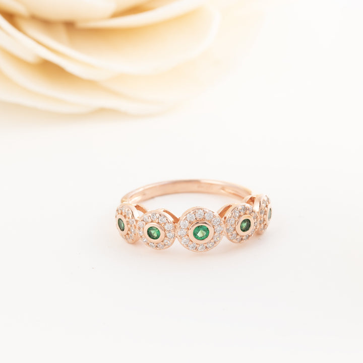Starlit Ruby Ring