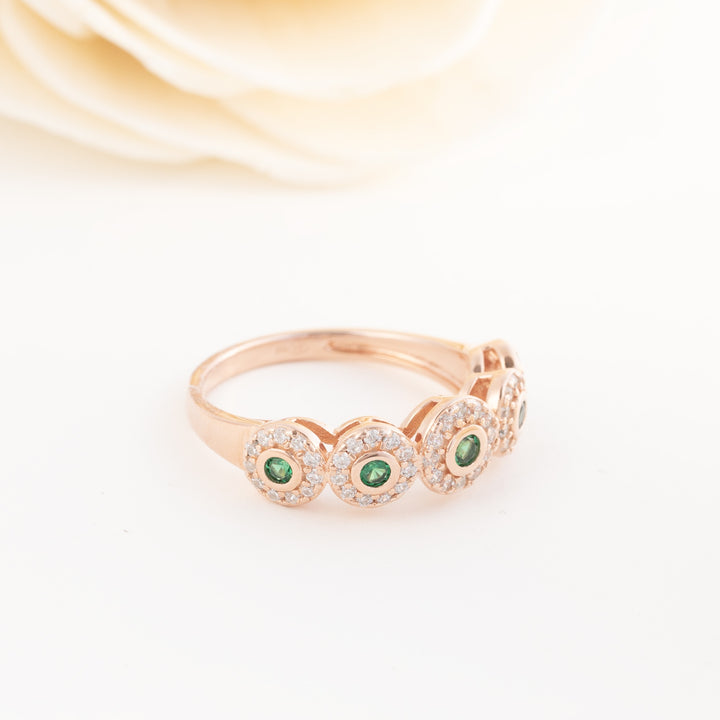Starlit Ruby Ring