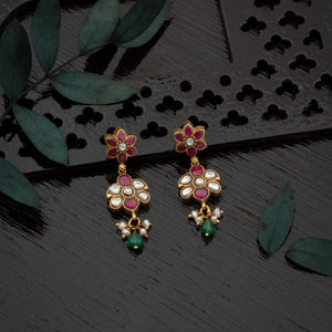 Kundan Florvive Earrings