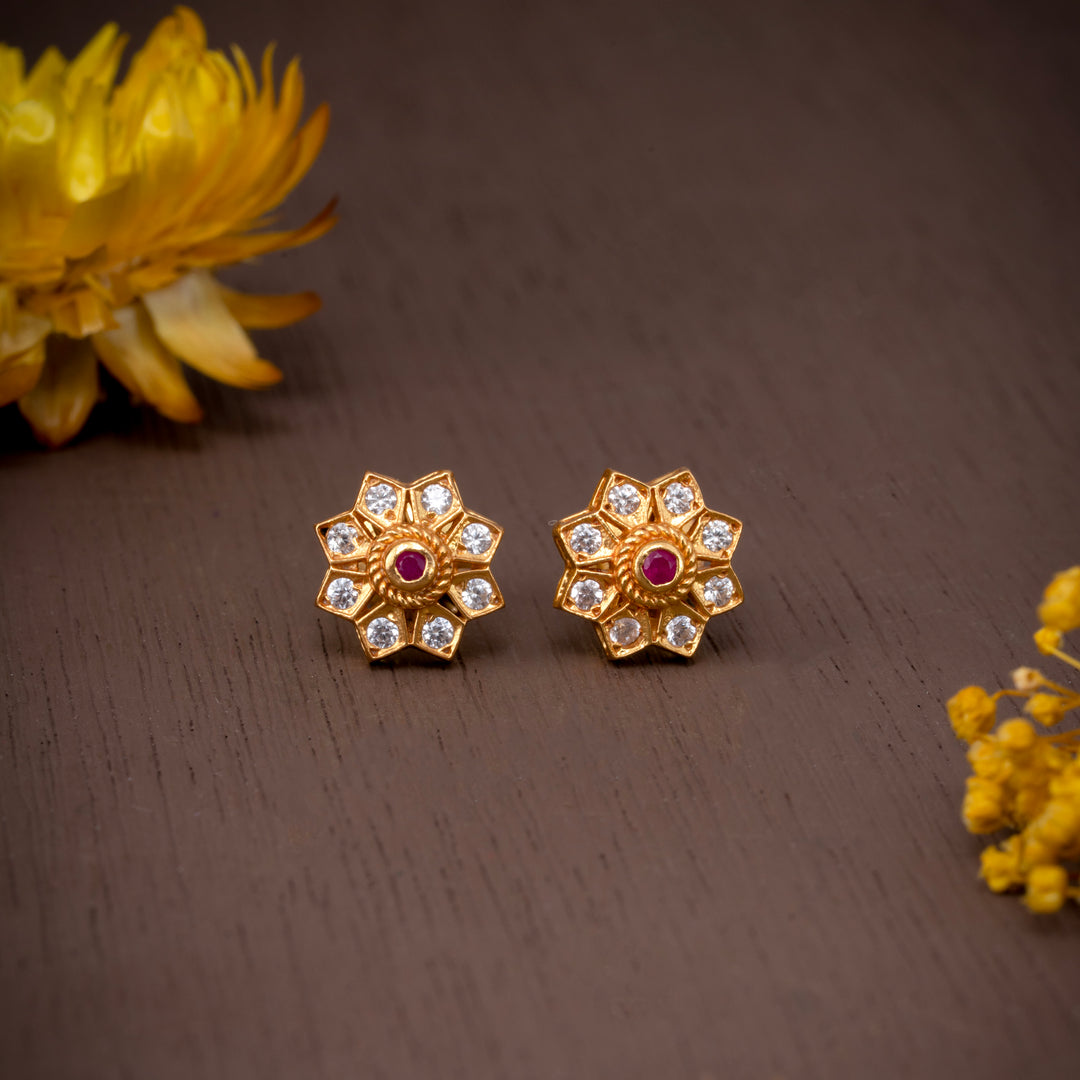 Zyrubi Stone Studs