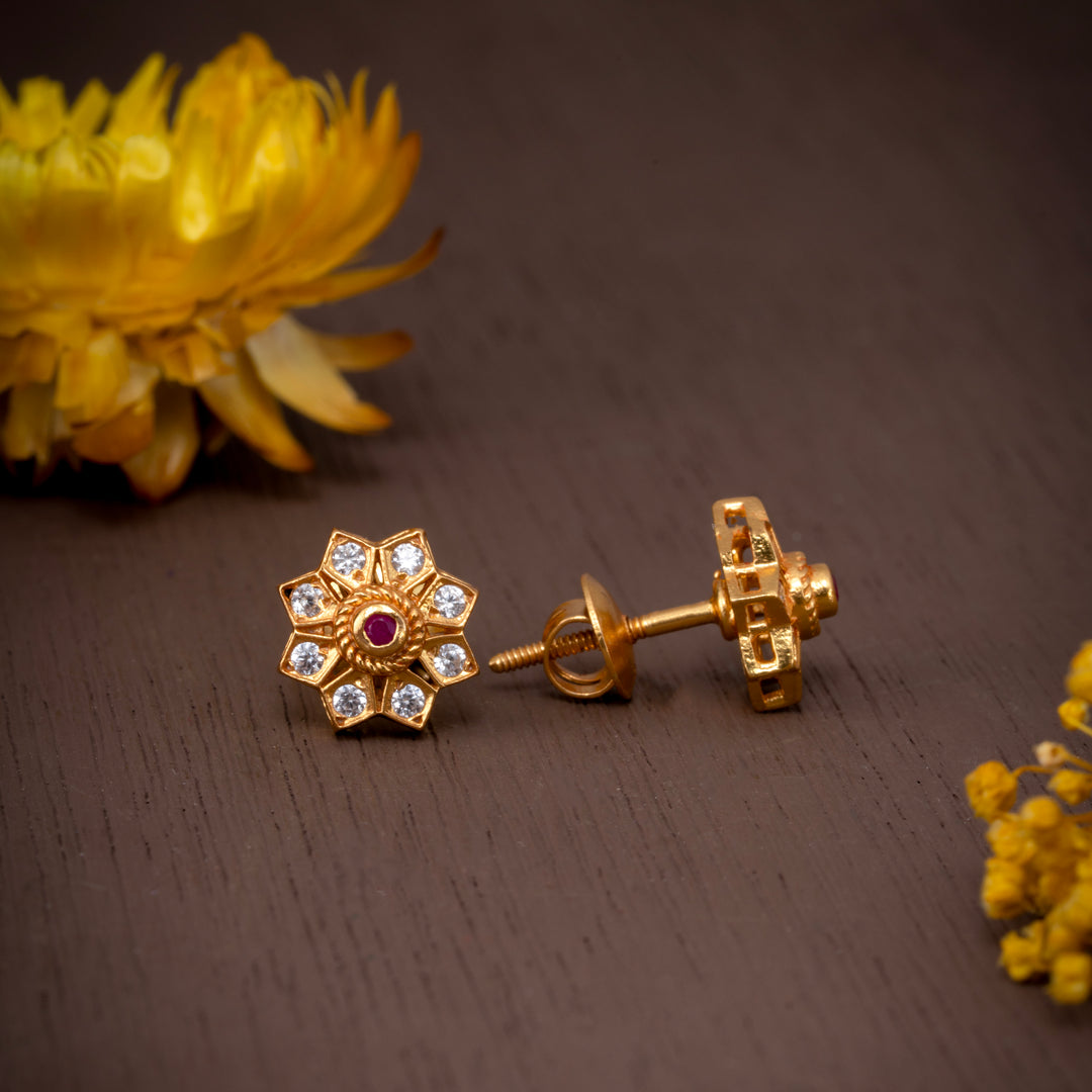 Zyrubi Stone Studs