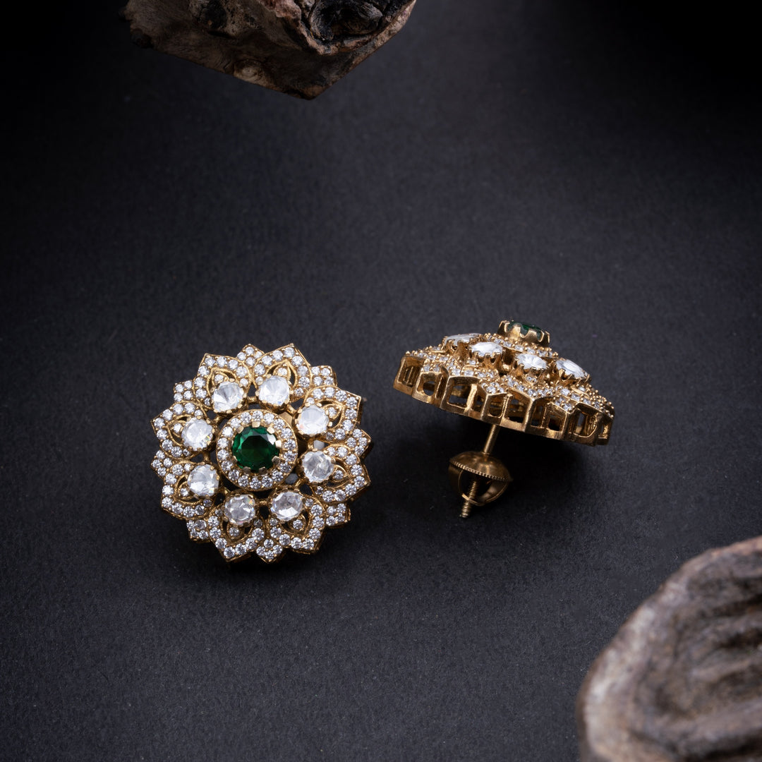 Em'Flora CZ Studs