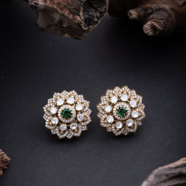 Em'Flora CZ Studs