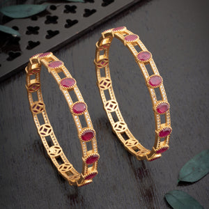 Rubeora Gemstone Bangles