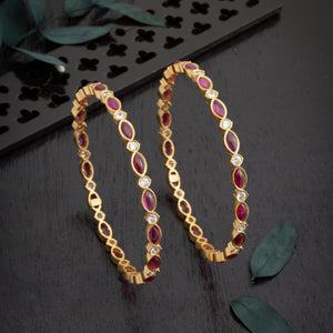 Ruby Duskloom Bangles