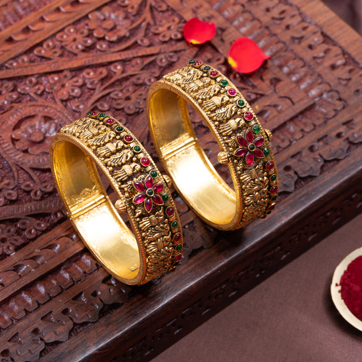 Kusumita Antique Bangles