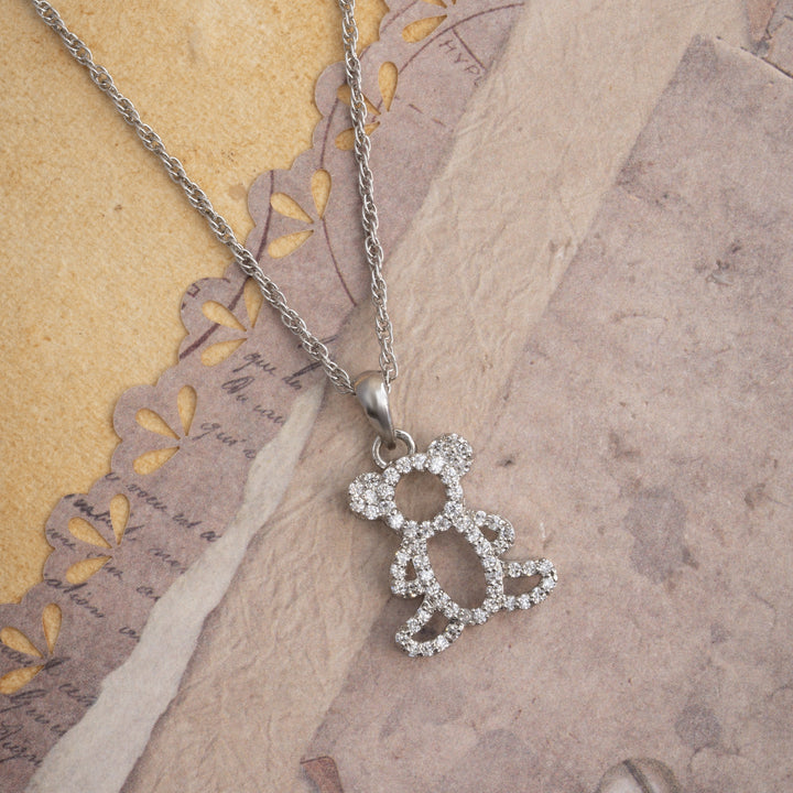 Teddy Bear Chain Pendant