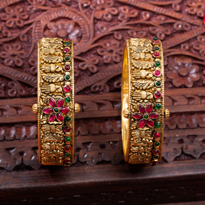Kusumita Antique Bangles