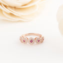 Starlit Ruby Ring